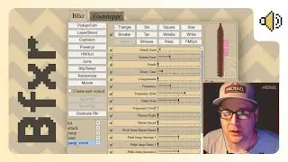 Designing Retro Game Sounds (Bfxr)
