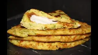 Быстрый завтрак из кабачка.A quick breakfast of zucchini.