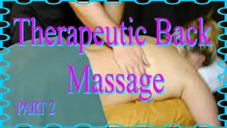 Therapeutic Back Massage Routine Part 2