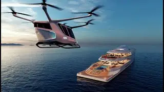 Aqua, El Yate ecológico futurista, Full Hidrógeno de Bill Gates