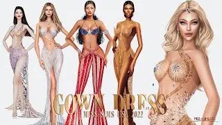 Miss Sims USA 2022 | Gown dress