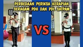 PERIKSA KERAPIAN SATPAM || PERIKSA KERAPIAN SECURITY #satpam #security