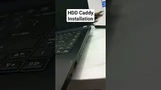 HDD Caddy Installation #shorts #fyp