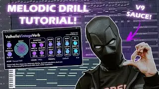 I MADE THE HARDEST MELODIC UK DRILL BEAT EVER! *V9 TYPE BEAT* | FL STUDIO😈🔥🔊