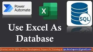 Power Automate Desktop Tutorial: Use Excel as a Database with SQL Queries [Step-by-Step Guide]