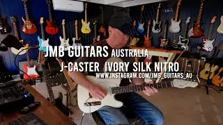 JMB Guitars Australia: J-CASTER - Ivory Silk Nitro
