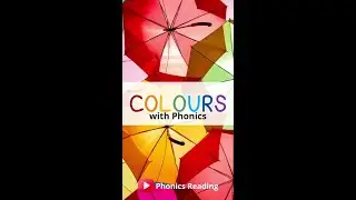 🌈Colours with Phonics🩷🤍💛🧡💜💚❤️💙 