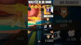 master in br rank new season 😉🤩 in free fire max #master #brrank #shorts #viral #freefire