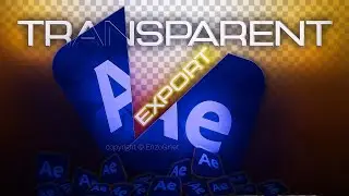 How To Export With Transparent Background After Effects