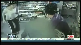 Man stops robbers with bear spray (June 7, 2012)