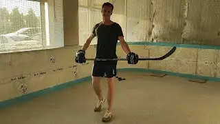 Тест клюшки Sherwood первая тренировка🏒