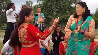 शुरु भयो तिजको नाच गान || Teej Dance in Garjura  || Gulmi || HD