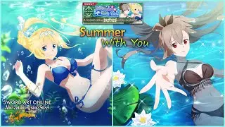 Alice [Floating in the Lake] & Eydis [Skies Illuminating in the Waters] Incarnate Preview || SAOARS