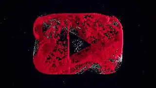 Youtube Liquid Particals Logo 4K (Free After Effects Intro) No Copyright