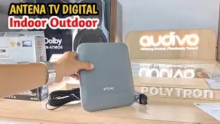 Antena TV Digital Di Dalam Ruang Dan Luar Ruangan, Review PX DA 6120 Pakai Booster