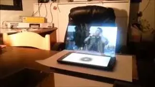 Dean in the Supernatural Series in a hologram