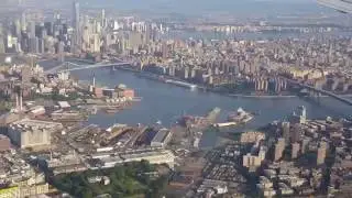 Landing in LaGuardia LGA New York