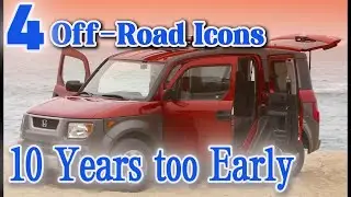 4 Unlucky Icons:  Off-Road  SUVs  Born  Decade to Early.