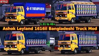 Ets2|| Ashok Leyland 1616il Truck Mod Showcase + Link 1.31 to 46x