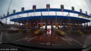 Москва - Кашира. 125 км. за 22 минуты.