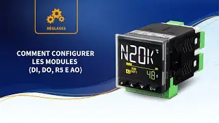 Régulateur N20K48 - comment configurer les modules (DI, DO, R5 e AO) | Français