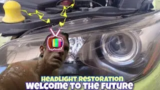 welcome to the FUTURE of HEADLIGHT RESTORATION📺