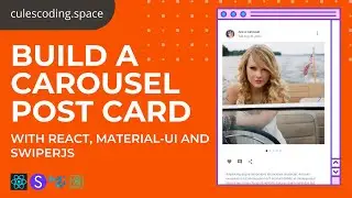 Build a carousel postcard like Instagram with 
