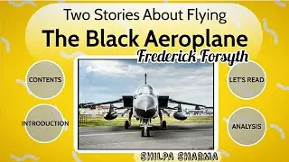 Class 10- The Black Aeroplane| Two Stories about Flying| Summary| In-depth Analysis