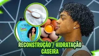 RECONSTRUÇÃO /HIDRATAÇÃO CASEIRA PARA TODOS TIPOS DE CABELOS
