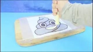 Шоколадные какашки какашки смайлики