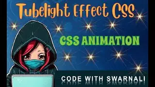 CSS Glowing Tube Light Text Animation Effects | CSS Glowing Effects