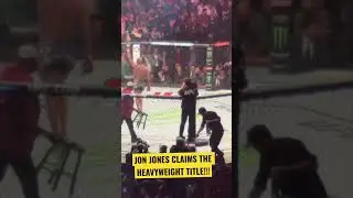 JON JONES CLAIMS HEAVYWEIGHT GOLD BY 1ST ROUND SUBMISSION!!! #ufc285 #jonjones #heavyweight #ufc