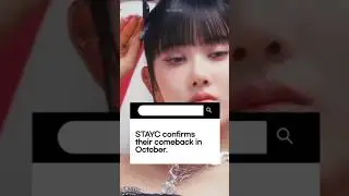 STAYC confirms their comeback #shorts #kpop kpop