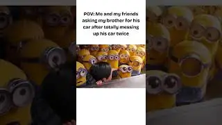 We’ve all been here, haven’t we? The good old days! #memories #cars #carlovers #minions