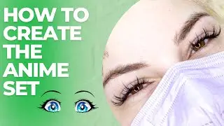 LASH EXTENSIONS TUTORIAL: ANIME LASHES (map & tips)