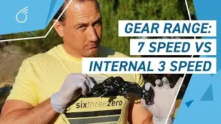 Gear Range Difference between 7 Speed and Internal 3 Speed Bikes