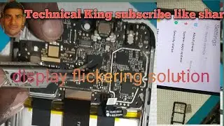Redmi 9A display flickering &sim not 🚫🚫🚫 didect solution