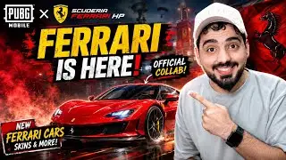 PUBG Mobile × Ferrari Is Finally Here! GIFT 2 Cards 🎁 