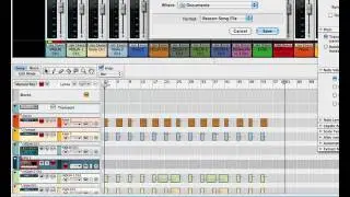 Writing Strings Phrases with Arp and Modulation in Reason