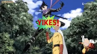 Saitama All One Punch/Consecutive Punch scenes Season 1 | English Dub