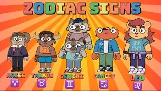 Zodiac signs for kids | learn your zodiac sign kids edition|