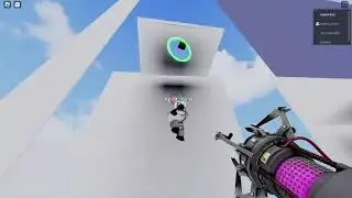 exactly 2 minutes and 22 seconds of abusing a friend in portal together