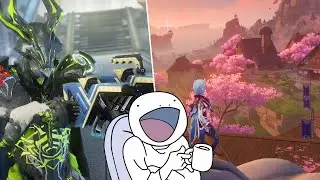 Playing Some Warframe & Then Exploring Inazuma In Genshin Impact