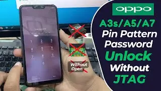 OPPO A3s Pin Pattern Password Unlock With USB  | AMT Tool Big Update Oppo A3s A5 A7 C1 unlock 2024