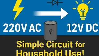 How to Make AC to DC converter at Home Very Easy.