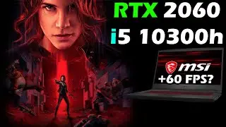 Control - RTX 2060 + i5 10300h | Laptop MSI GF65 Thin 10SER
