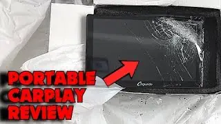 Carpuride Portable Apple Carplay Unboxing and Review
