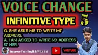 Voice Change of Infinitive I Type V
