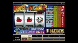 Video slot Wheel Of Wealth
