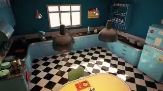 Unreal Engine 4 - Retro Kitchen